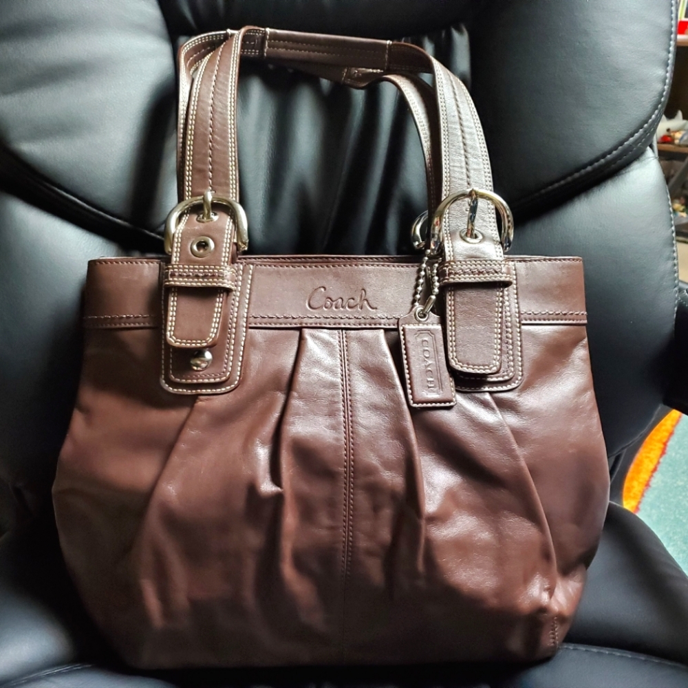 Coach Leather Tote